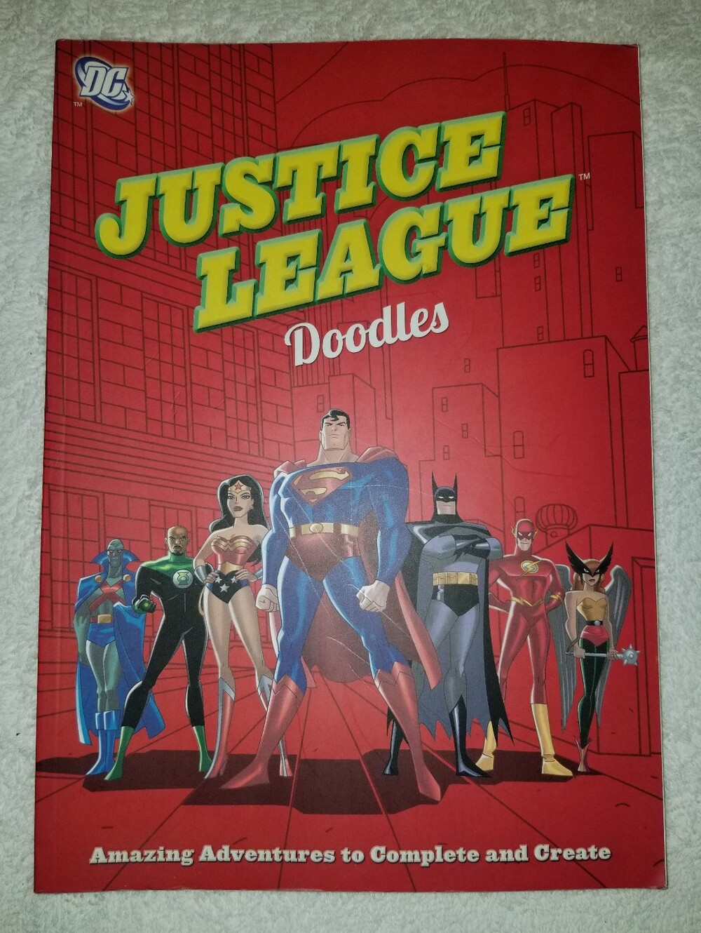 DC Justice League Doodles Coloring & Activity Book